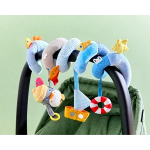 HABA Discovery Spiral Penguin Παιχνίδι Καροτσιού με Ήχους 0+ Μηνών – Activity Spiral