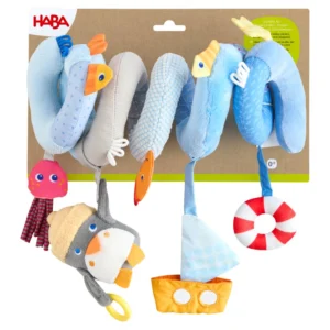 HABA Discovery Spiral Penguin Παιχνίδι Καροτσιού με Ήχους 0+ Μηνών – Activity Spiral