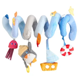 HABA Discovery Spiral Penguin Παιχνίδι Καροτσιού με Ήχους 0+ Μηνών – Activity Spiral
