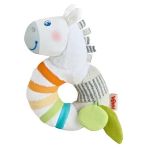 HABA Κουδουνίστρα Zebra Μαλακή 6+ Μηνών – Baby Rattle Toy