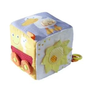 HABA Μαγικός Κύβος Frog με Δραστηριότητες 6+ Μηνών – Baby Activity Cube
