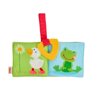 HABA Μαλακό Βιβλίο Animal Friends με Μασητικό 6+ Μηνών – Baby Sensory Toy