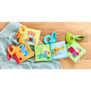 HABA Μαλακό Βιβλίο On the Farm με Μασητικό 6+ Μηνών – Baby Sensory Toy