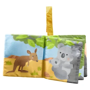 HABA Υφασμάτινο Βιβλίο Koala 6+ Μηνών με Δραστηριότητες – Baby Sensory Book