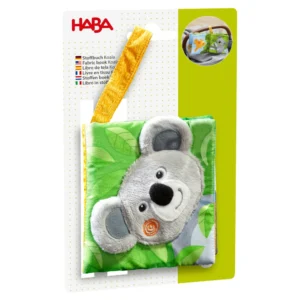 HABA Υφασμάτινο Βιβλίο Koala 6+ Μηνών με Δραστηριότητες – Baby Sensory Book