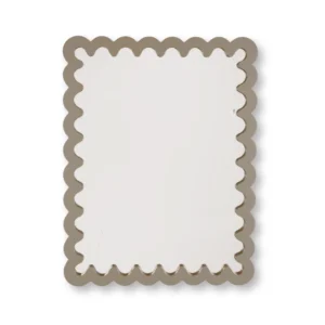 HOUSEVITAMIN Καθρέπτης Wavey Taupe 24x33cm