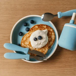 Smikkels Πιατάκι Σιλικόνης Blue