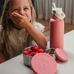 Smikkels Σετ 3 Ανοξείδωτα Μπωλ Pink