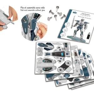 Crealign Giant Robot Model Kit κατασκευή ρομπότ 35 εκ