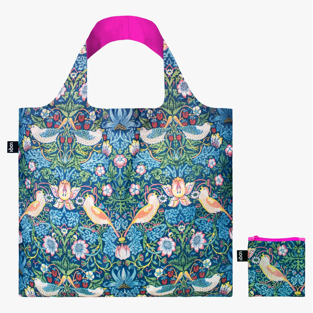 LOQI Τσάντα Shopping Bag William Morris The Strawberry Thief