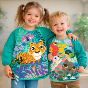 Crealign Παιδική Ποδιά Ζωγραφικής My First Cat Artist Apron 1–3 ετών