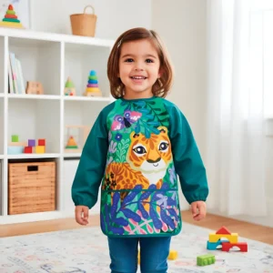 Crealign Παιδική Ποδιά Ζωγραφικής My Tiger Artist Apron 3–6 ετών