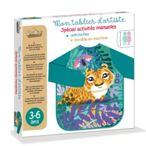 Crealign Παιδική Ποδιά Ζωγραφικής My Tiger Artist Apron 3–6 ετών