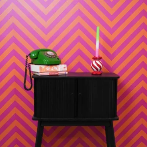 HOUSEVITAMIN Διακοσμητικό Κηροπήγιο Candy 8.5×8.5×13cm