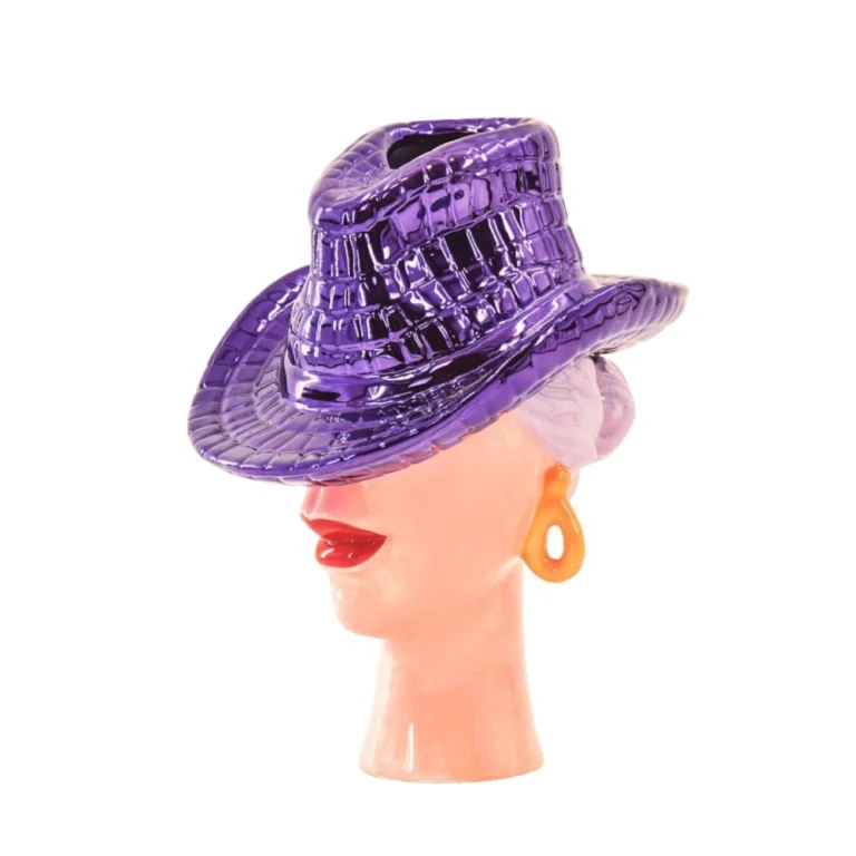 HOUSEVITAMIN Διακοσμητικό Βάζο Lady with Hat 19×16×23.5cm