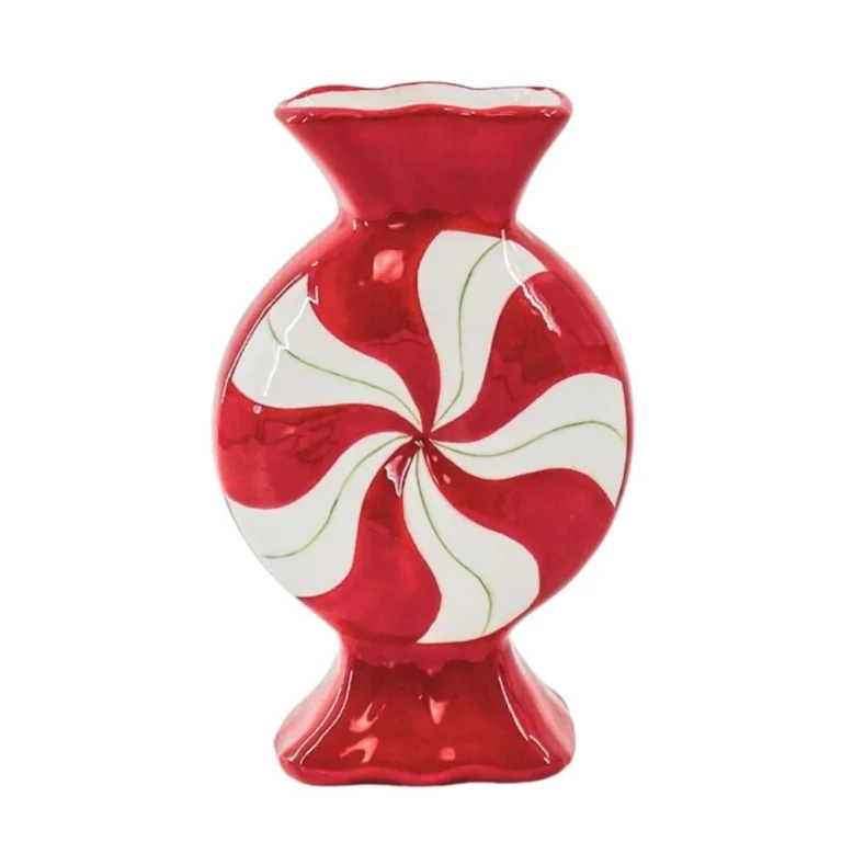 HOUSEVITAMIN Διακοσμητικό Βάζο Toffee Candy 12×6.5×20cm
