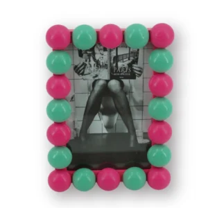 HOUSEVITAMIN Κορνίζα Bubbles Pink Mint 18.5×13.5cm
