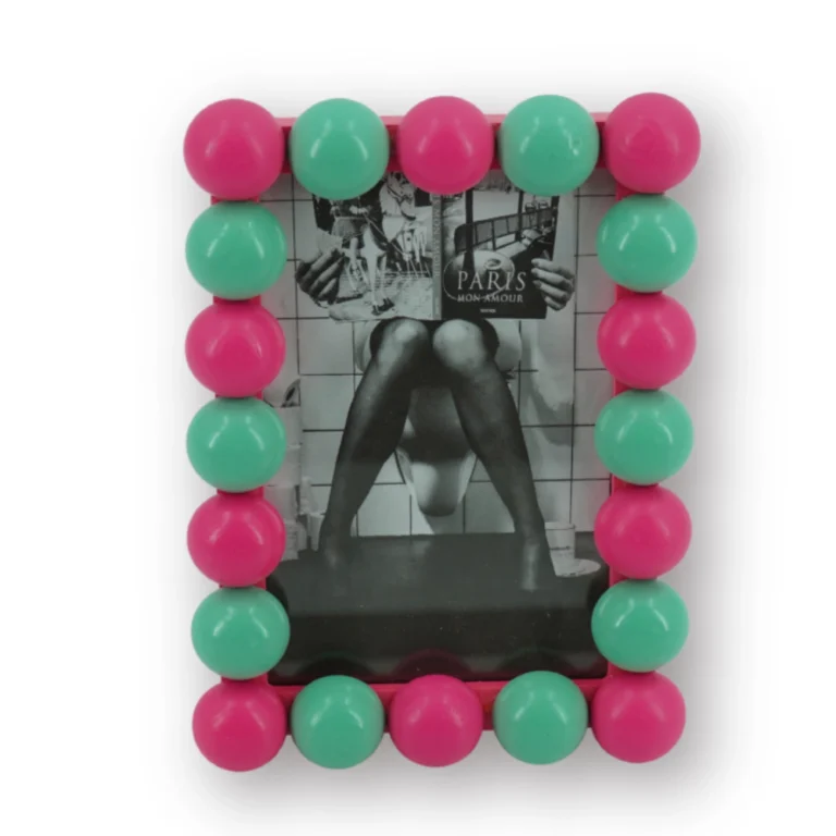 HOUSEVITAMIN Κορνίζα Bubbles Pink Mint 18.5×13.5cm