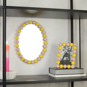 HOUSEVITAMIN Κορνίζα Bubbles Pink Yellow 18.5×13.5cm