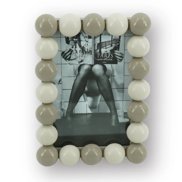 HOUSEVITAMIN Κορνίζα Bubbles Sand Taupe 18.5×13.5cm