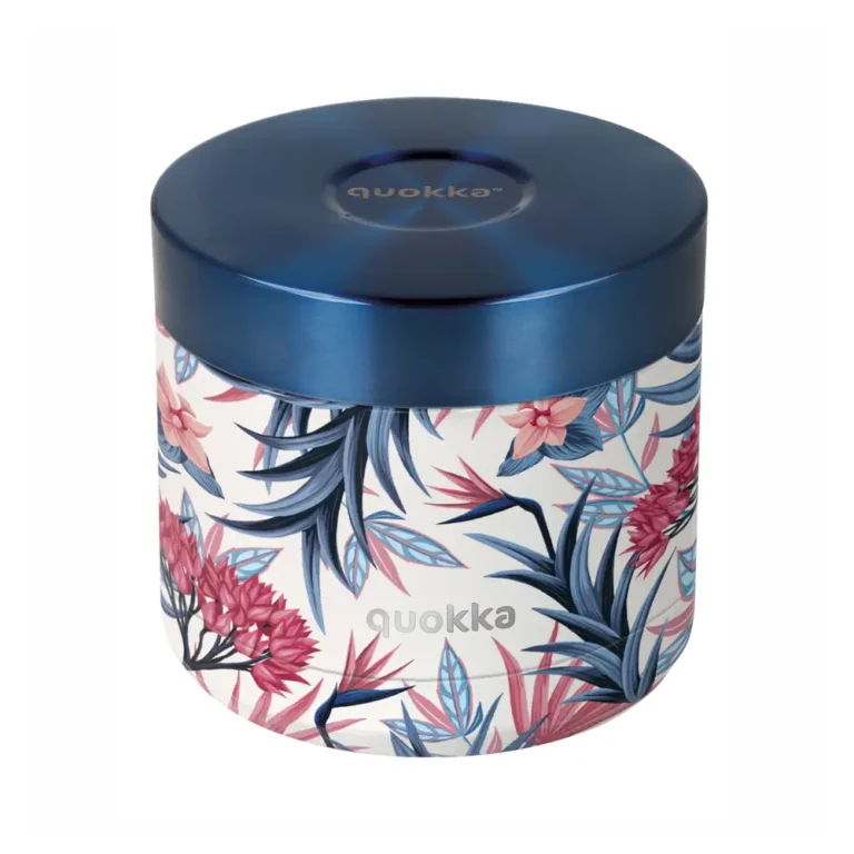 Quokka Δοχείο Φαγητού Inox Blue Garden 600ml
