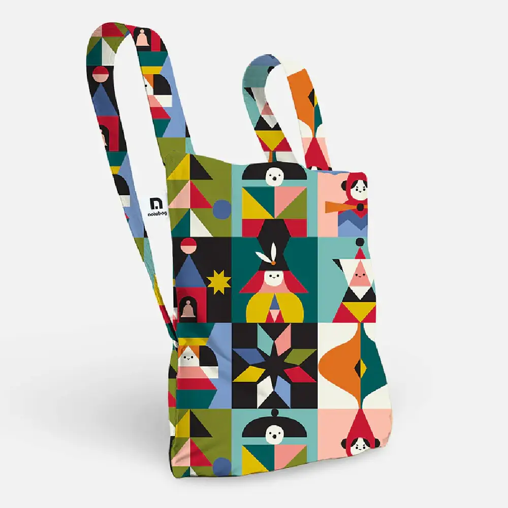 Notabag Original Playground Πτυσσόμενη Tote Τσάντα Backpack Judit Canela