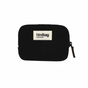 Hindbag Πορτοφολάκι Lili Black από Οργανικό Βαμβάκι