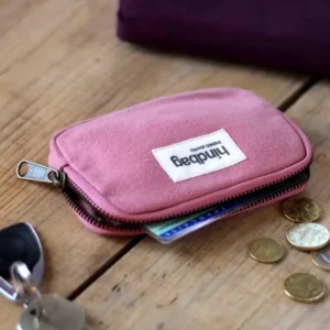 Hindbag Πορτοφολάκι Lili Blush Pink από Οργανικό Βαμβάκι