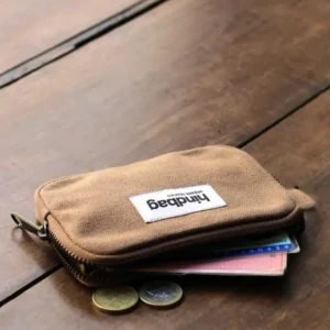 Hindbag Πορτοφολάκι Lili Cinnamon από Οργανικό Βαμβάκι