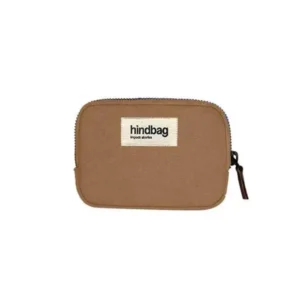 Hindbag Πορτοφολάκι Lili Cinnamon από Οργανικό Βαμβάκι