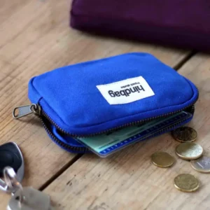 Hindbag Πορτοφολάκι Lili Electric Blue από Οργανικό Βαμβάκι