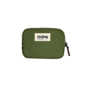 Hindbag Πορτοφολάκι Lili Olive Green από Οργανικό Βαμβάκι