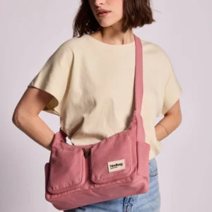 Hindbag Emile Blush Pink Multipocket Τσάντα Ώμου