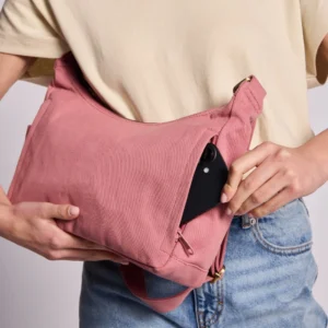 Hindbag Emile Blush Pink Multipocket Τσάντα Ώμου