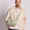 Hindbag Τσάντα Ώμου Emile Clay Green από Οργανικό Βαμβάκι