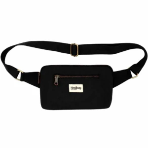 Hindbag Τσαντάκι Μέσης Harry Black από Οργανικό Βαμβάκι