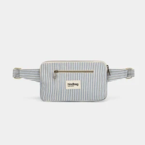 Hindbag Τσαντάκι Μέσης Harry Blue Striped από Οργανικό Βαμβάκι