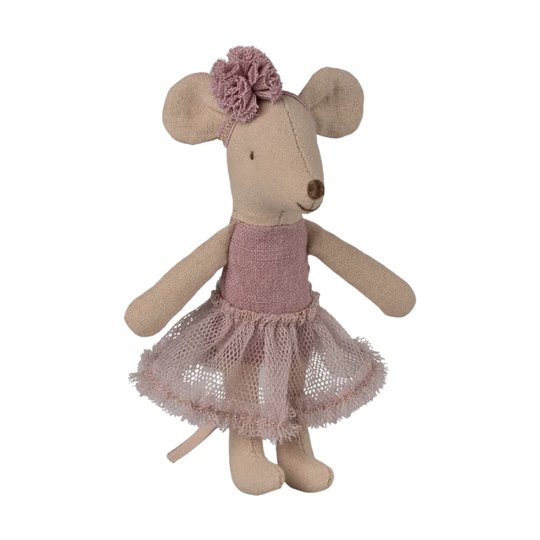 Maileg Ballerina Mouse Little Sister Heather