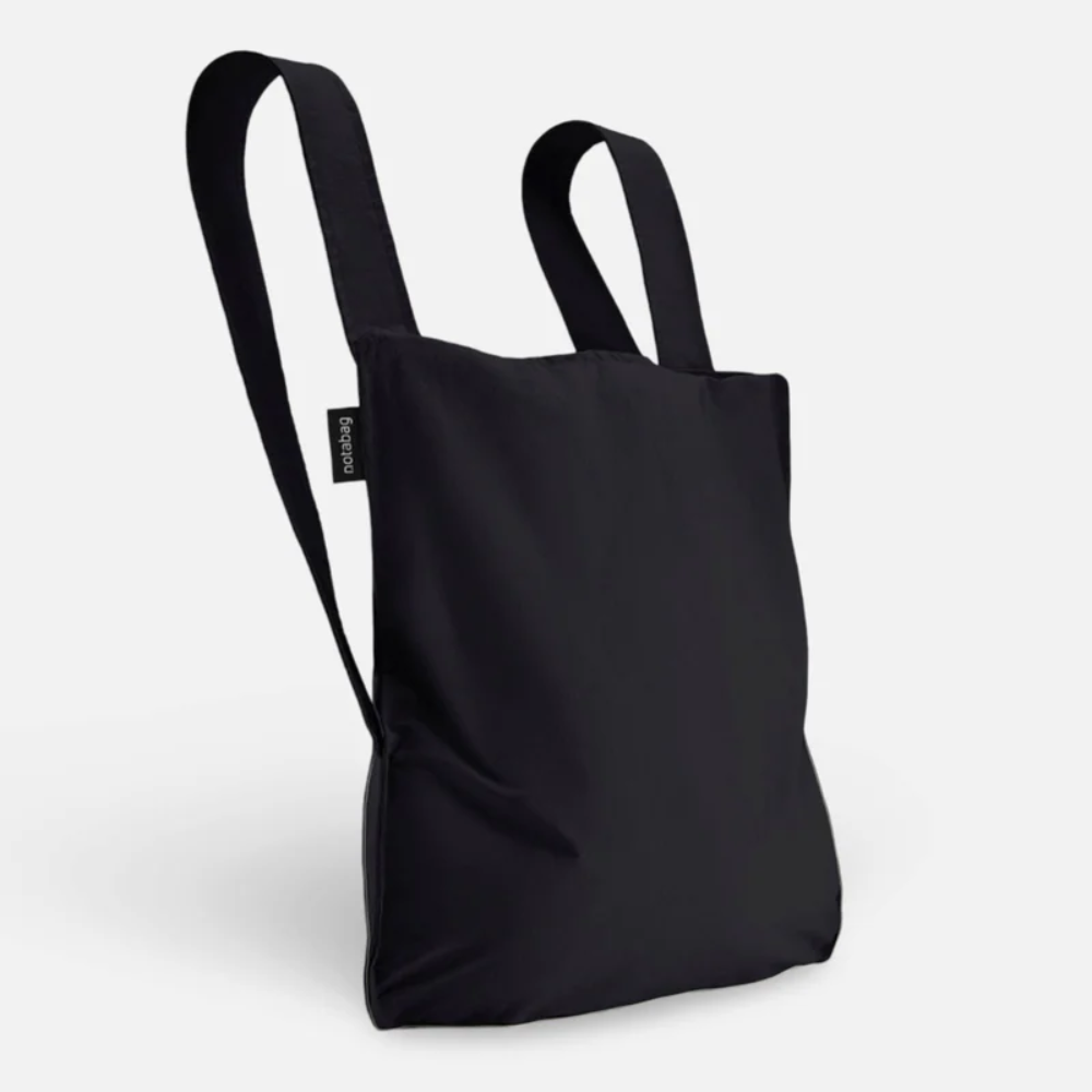 Notabag Original Black Πτυσσόμενη Tote Τσάντα & Backpack