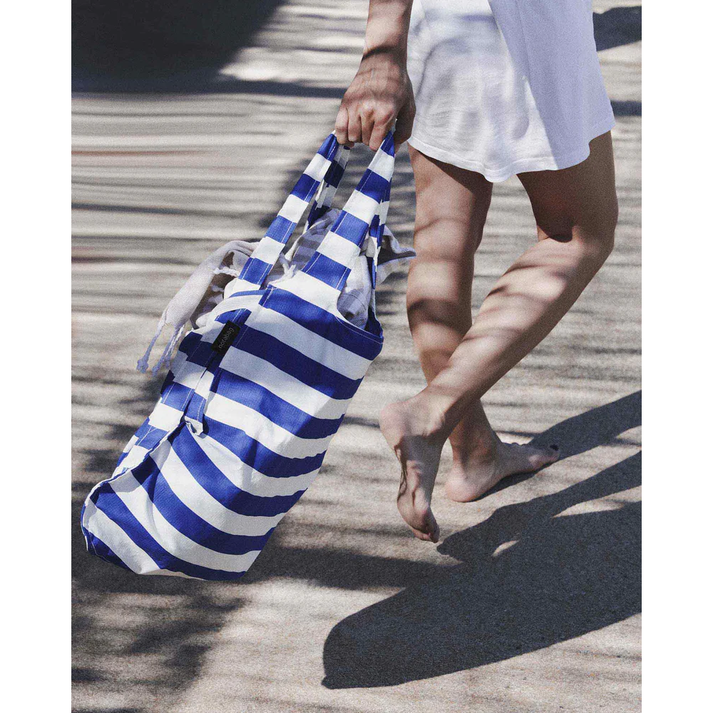 Notabag Original Marine Stripes Πτυσσόμενη Tote Τσάντα & Backpack