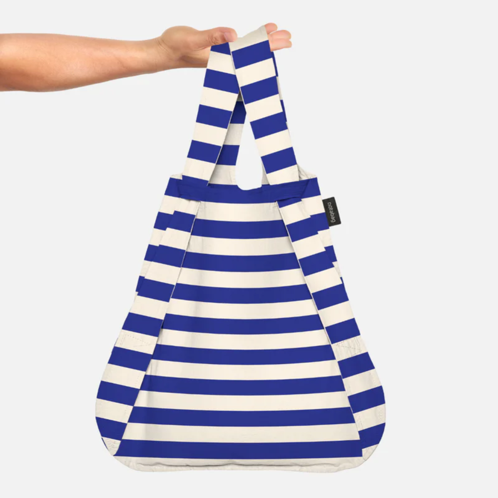 Notabag Original Marine Stripes Πτυσσόμενη Tote Τσάντα & Backpack