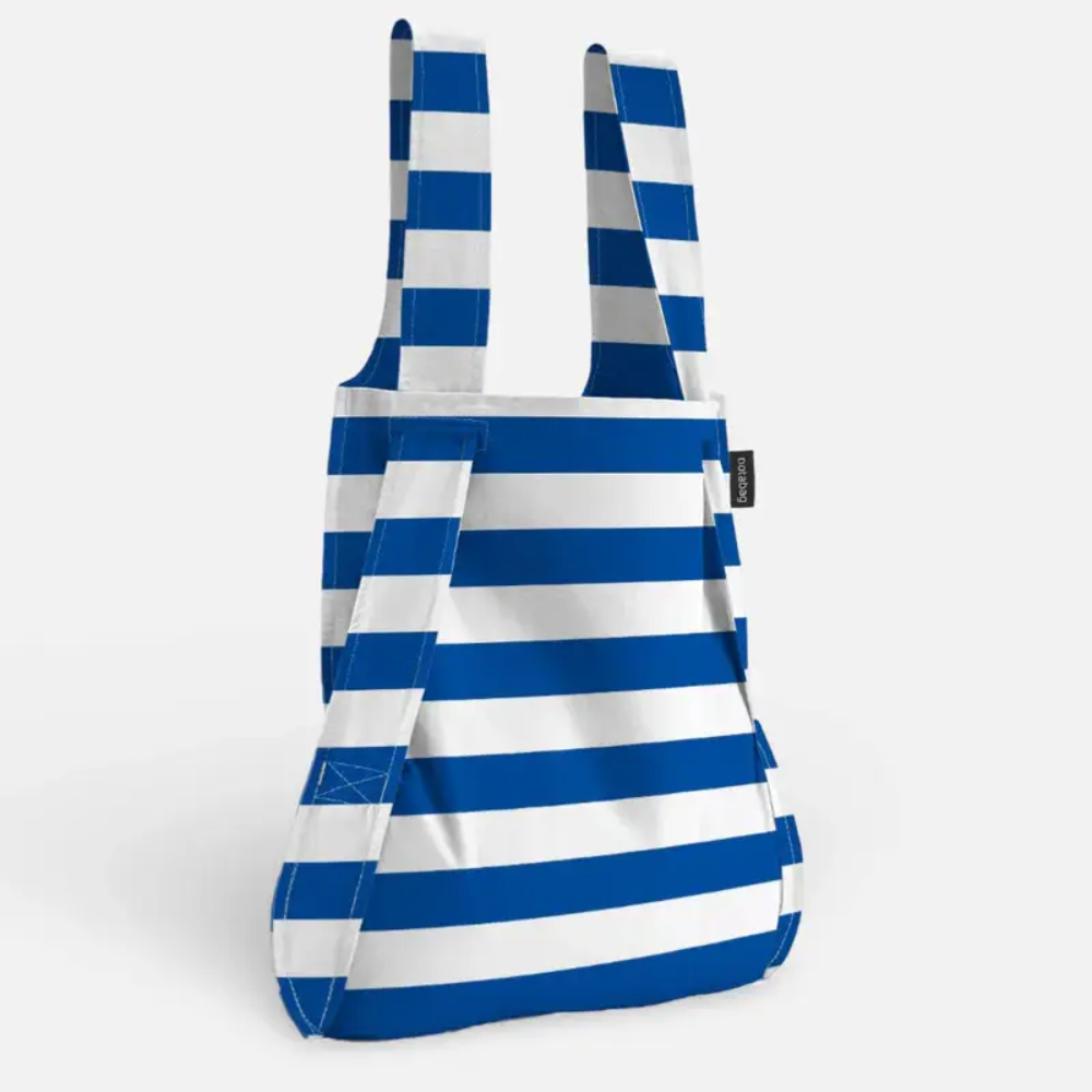 Notabag Original Marine Stripes Πτυσσόμενη Tote Τσάντα & Backpack
