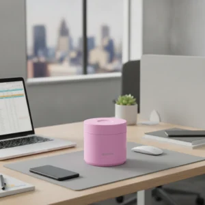 Quokka Ανοξείδωτος Θερμός Φαγητού Pink 600ml
