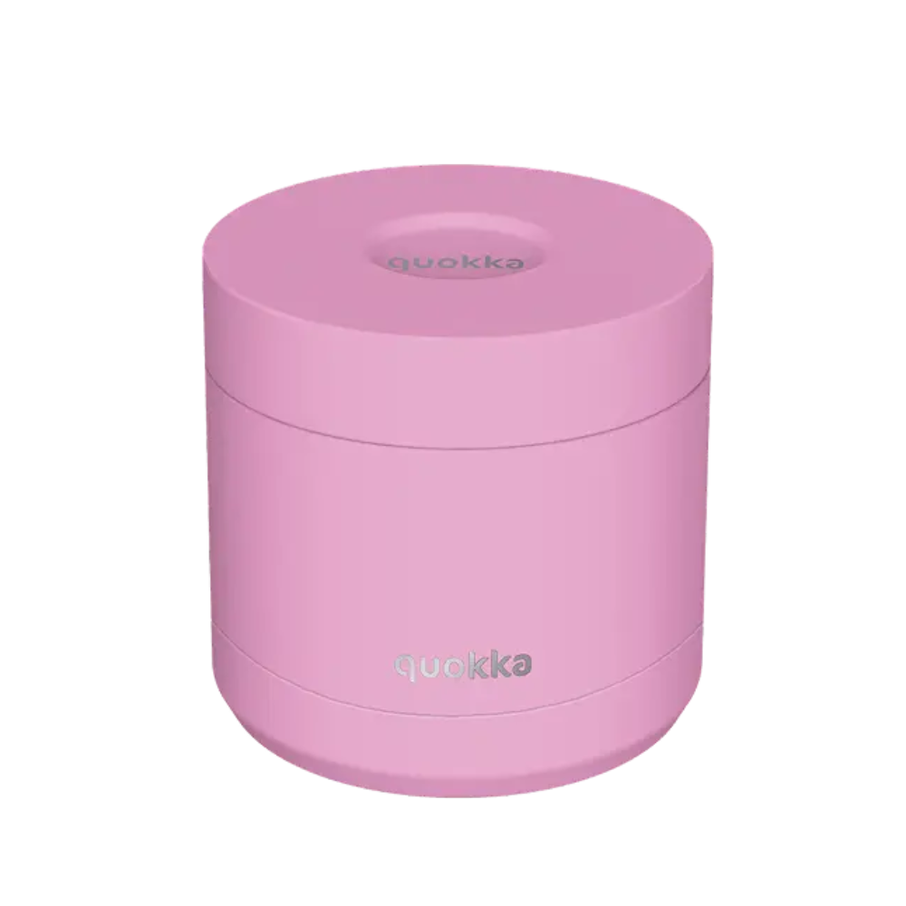 Quokka Ανοξείδωτος Θερμός Φαγητού Pink 600ml