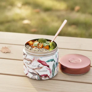Quokka Δοχείο Φαγητού Inox Whim Bouq 600ml