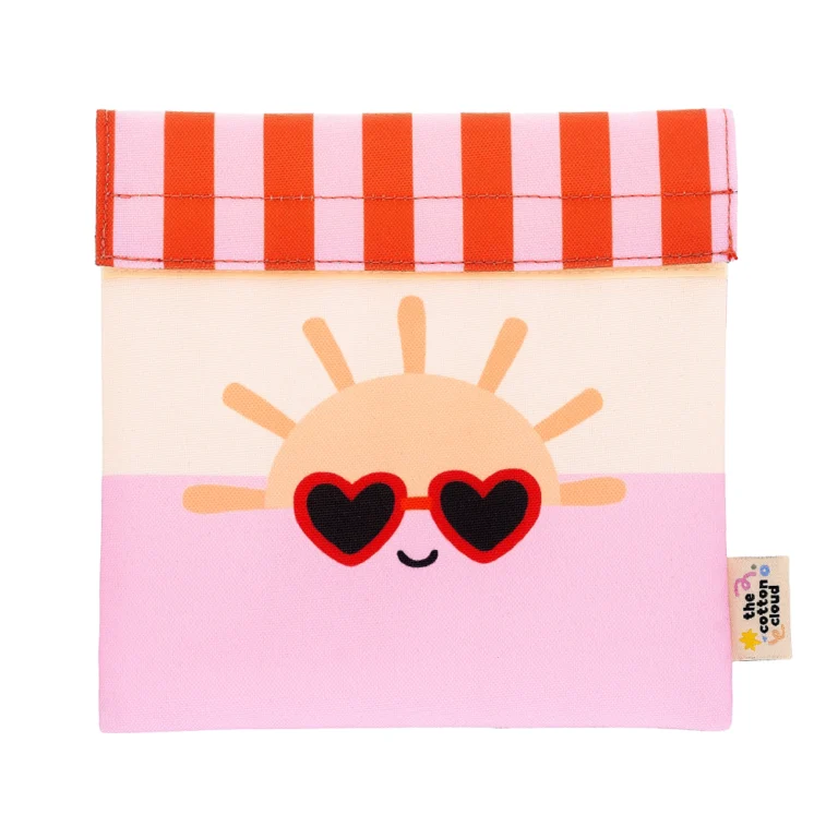 The Cotton Cloud Sandwich Bag Club Soleil Επαναχρησιμοποιούμενη Θήκη Snack