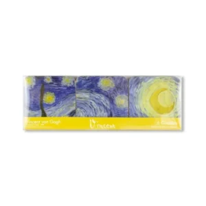 Museum Editions Van Gogh Starry Night Σετ 6 Σουβέρ από Φελλό