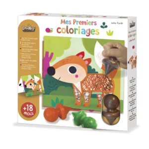Crealign My First Pretty Forest Σελίδες Ζωγραφικής με Ζωάκια του Δάσους για Παιδιά 18+ Μηνών