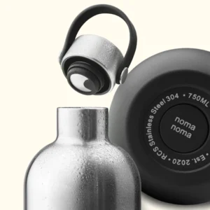 noma noma Παγούρι Θερμός Coffee Black 500ml Ανοξείδωτο