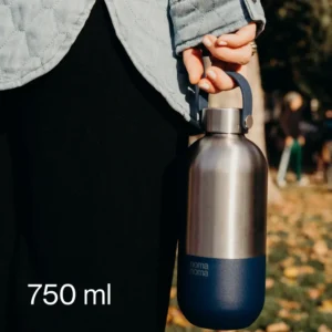 noma noma Παγούρι Θερμός Soda Blue 750ml Ανοξείδωτο